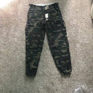 Green Camo Fashion Nova Pants